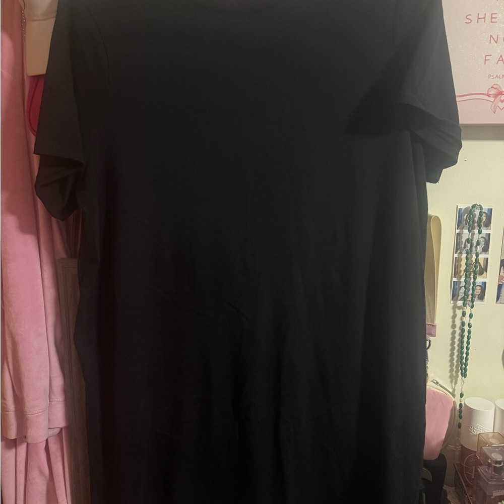 Old Navy Black Midi Dress